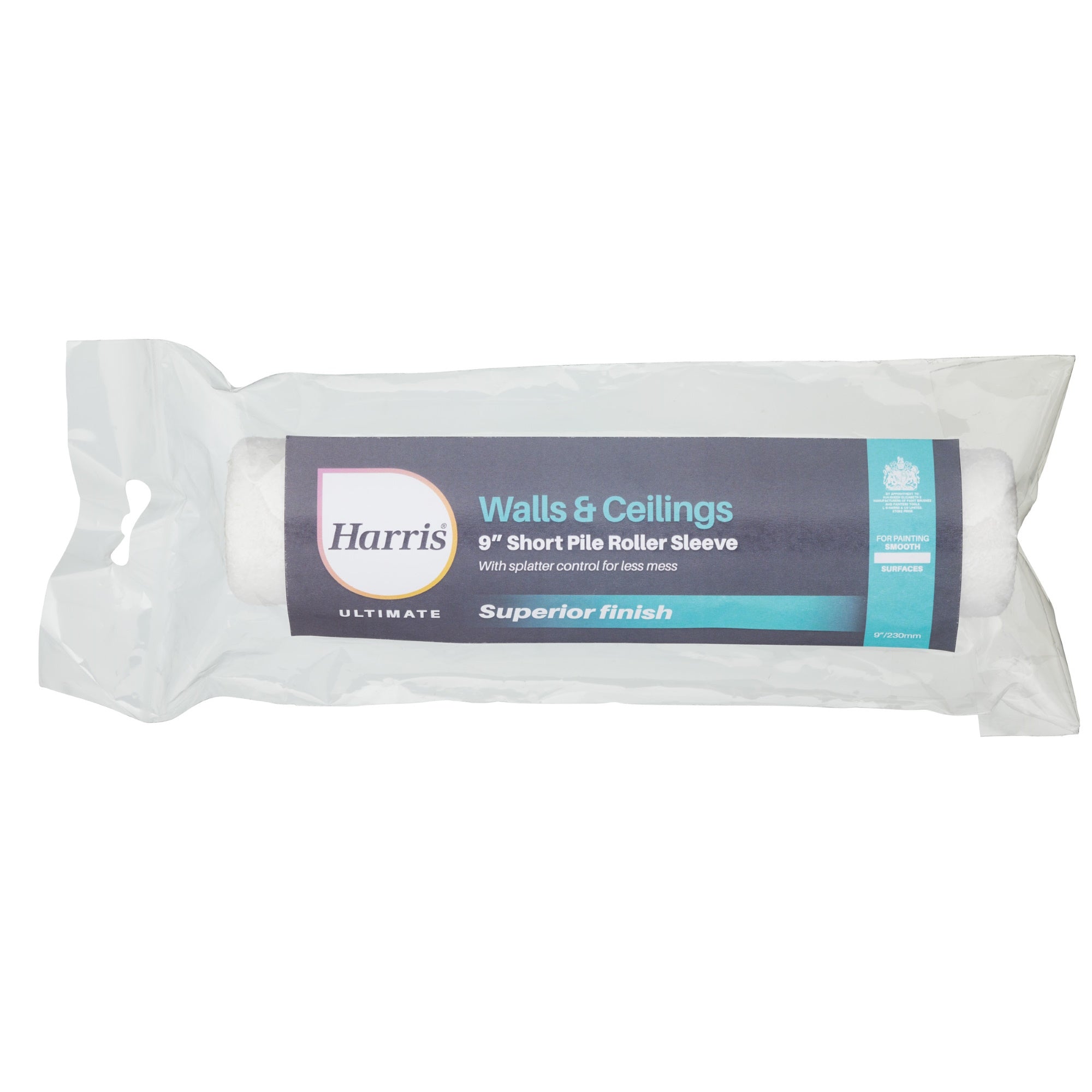 Harris Ultimate 103012002 Walls & Ceilings 9" Roller Sleeve - Short Pile - Premium Rollers from HARRIS - Just $2.45! Shop now at W Hurst & Son (IW) Ltd