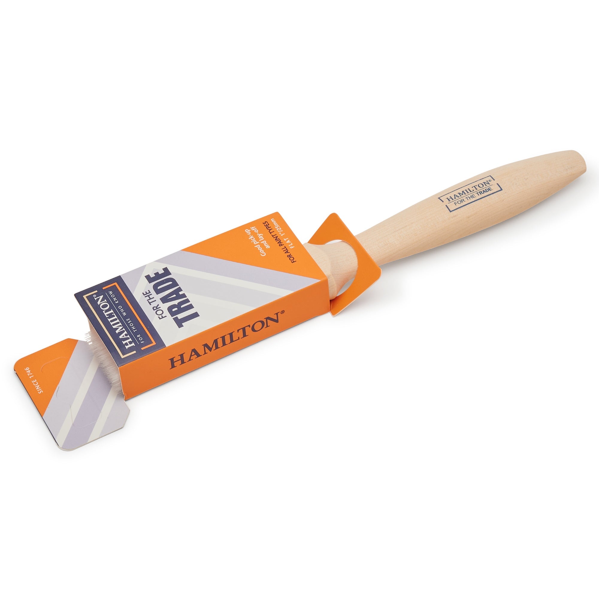 Hamilton For The Trade 3101001-10 Fine Tip Flat Brush 1" Paint Brushes HARRIS Brand_Hamilton Brand_Harris Brushes / Rollers Collections_Brushes / Rollers Decorating decorating supplies Google Product Hamilton L G Harris LG Harris Paint Brushes & Rollers Product Type_Paint Brushes