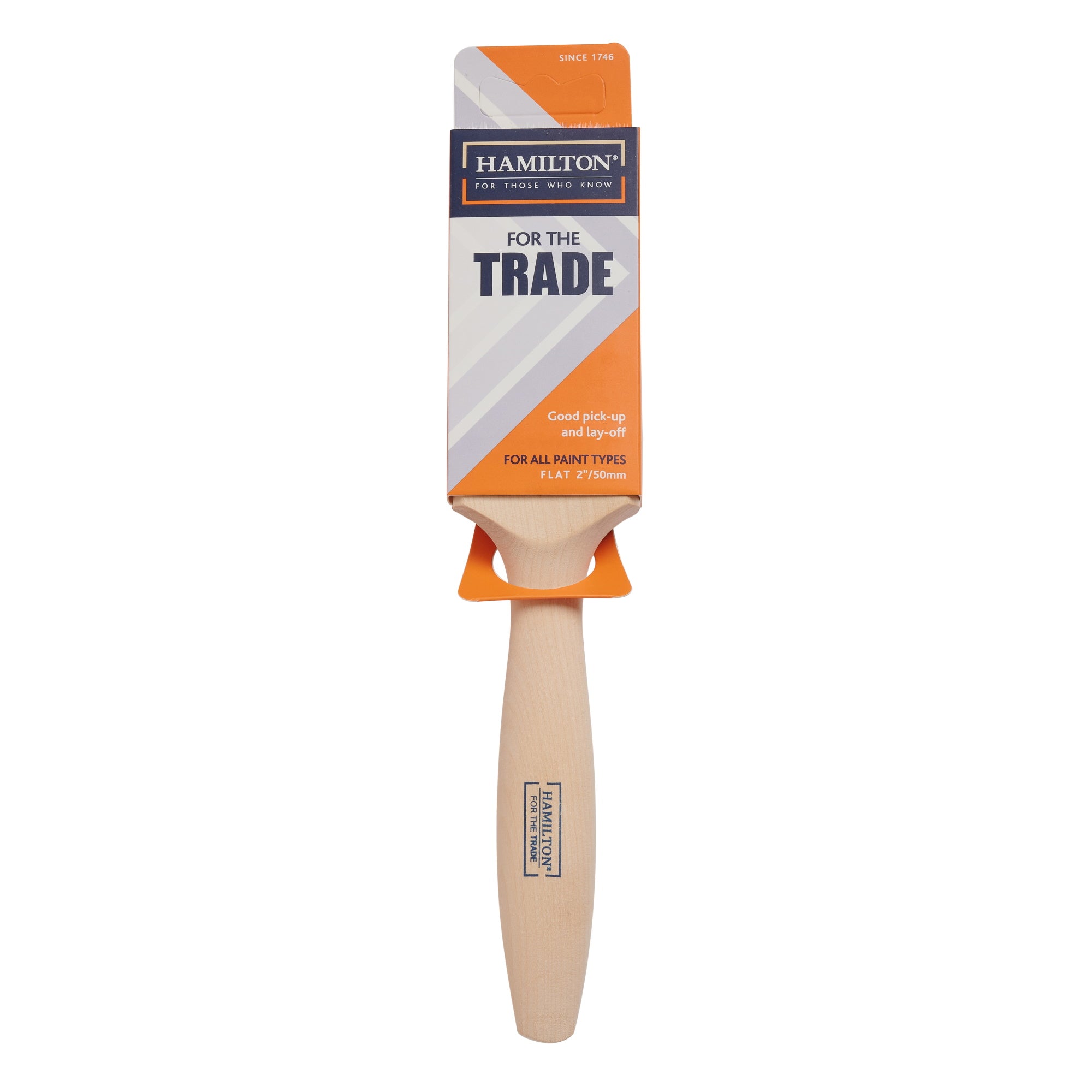 Hamilton For The Trade 3101001-20 Fine Tip Flat Brush 2" - Premium Paint Brushes from HARRIS - Just $2.99! Shop now at W Hurst & Son (IW) Ltd