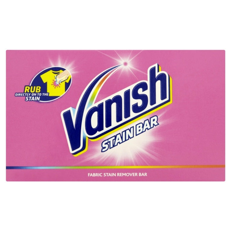 Vanish Fabric Stain Remover Bar 75g - Premium Laundry Care from Vanish - Just $5.50! Shop now at W Hurst & Son (IW) Ltd