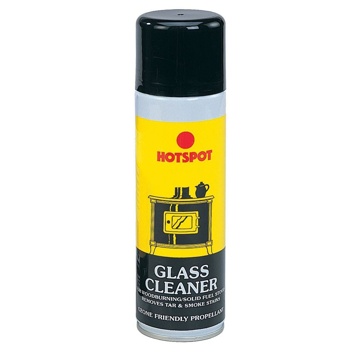 ** Hotspot 0029 Glass Cleaner 320ml Aerosol Fireplace Consumables HOTSPOT Brand_Hotspot Collections_Solid Fuel Heating & Accs. Hotspot iowonly Manor Manor Reproductions Not Google Product Type_Fireplace Consumables Solid Fuel Heating & Accs.