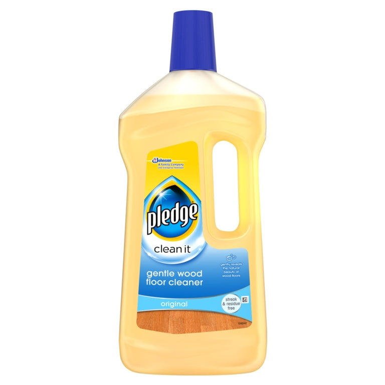 Pledge Clean It Gentle Wood Floor Cleaner 750ml Bottle - Premium Polishes from SC Johnson - Just $3.95! Shop now at W Hurst & Son (IW) Ltd
