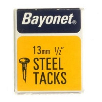 Bayonet Steel Tacks Blued In Small Box - Various Sizes - Premium Nails from Frank Shaw - Just $0.78! Shop now at W Hurst & Son (IW) Ltd