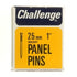 Challenge Panel Pins Bright In Small Box - Various Sizes - Premium Nails from Frank Shaw - Just $0.78! Shop now at W Hurst & Son (IW) Ltd