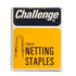 Challenge Netting Staples Zinced In Small Box - Various Sizes - Premium Nails from Frank Shaw - Just $0.78! Shop now at W Hurst & Son (IW) Ltd
