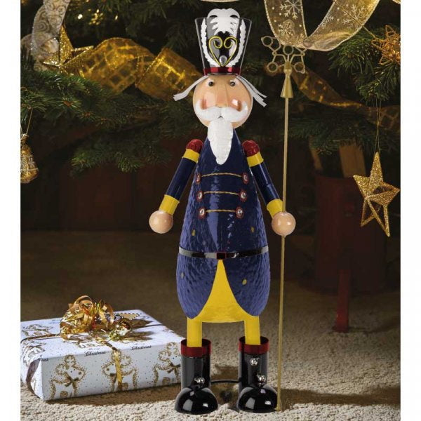 Three Kings 2530078 Metal Festive Figurine - Polka Nutcracker - Premium Christmas Ornaments from SMART GARDEN - Just $15.95! Shop now at W Hurst & Son (IW) Ltd