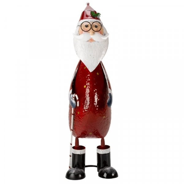 Three Kings 2530045 Metal XL Festive Figurine - Polka Santa - Premium Christmas Ornaments from SMART GARDEN - Just $28.5! Shop now at W Hurst & Son (IW) Ltd