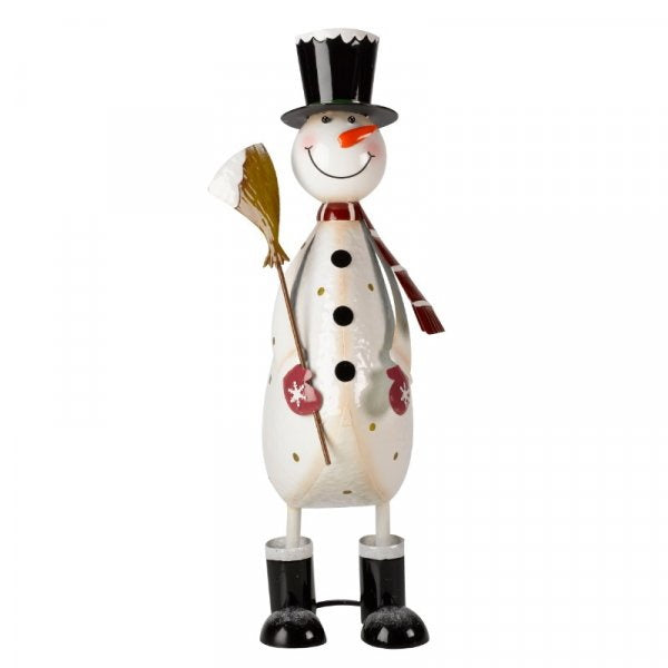 Three Kings 2530046 Metal XL Festive Figurine - Polka Frosty - Premium Christmas Ornaments from SMART GARDEN - Just $24.95! Shop now at W Hurst & Son (IW) Ltd