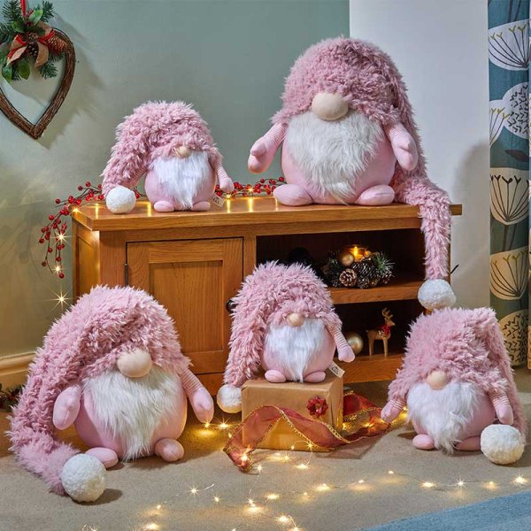 Smart Garden 2531064 Super Furry Winter Wilfred - Pink - Premium Christmas Decorations from SMART GARDEN - Just $7.99! Shop now at W Hurst & Son (IW) Ltd