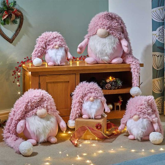 Smart Garden 2531065 Super Furry Winter Wilbert - Pink - Premium Christmas Decorations from SMART GARDEN - Just $14.99! Shop now at W Hurst & Son (IW) Ltd