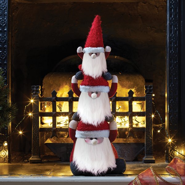 Smart Garden 2531130 Santa Stack Doorstop - Premium Christmas Ornaments from SMART GARDEN - Just $19.99! Shop now at W Hurst & Son (IW) Ltd