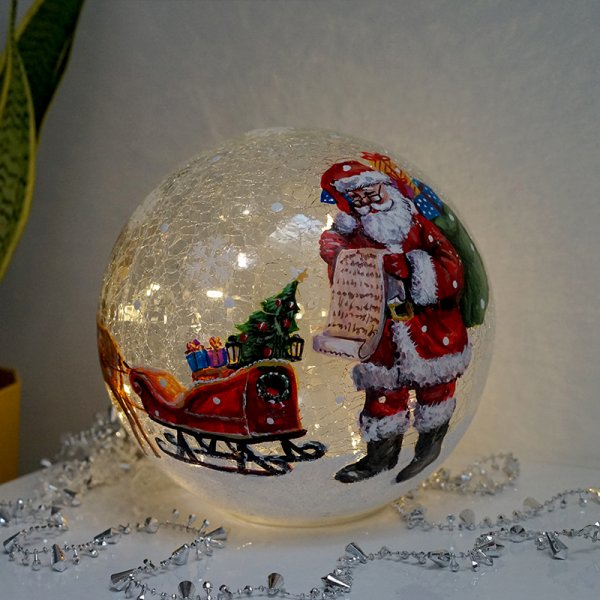Smart Garden 2513025 Santa LightSphere - Premium Christmas Ornaments from SMART GARDEN - Just $19.99! Shop now at W Hurst & Son (IW) Ltd