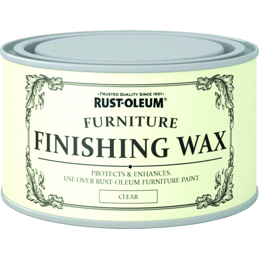 Rust-oleum Furniture Finishing Wax Clear 400ml - Premium Furniture Wax from Rustoleum - Just $13.99! Shop now at W Hurst & Son (IW) Ltd