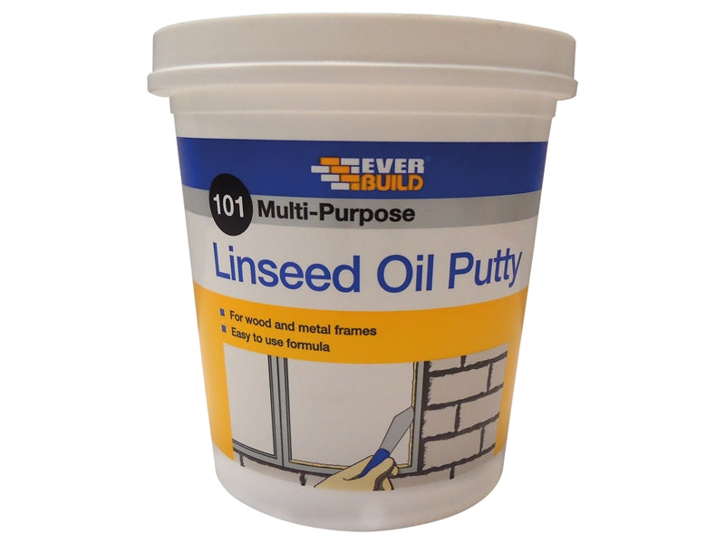Linseed Oil Putty Natural - Various Sizes - Premium Putty from Everbuild - Just $2.70! Shop now at W Hurst & Son (IW) Ltd
