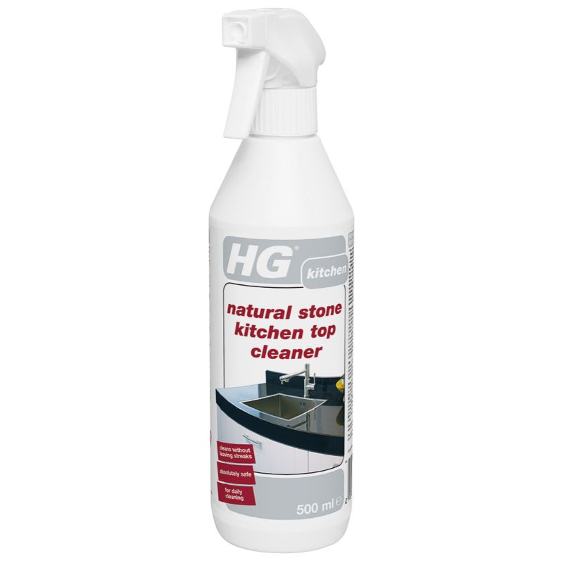 HG 340050106 Natural Stone Kitchen Top Cleaner 500ml - Premium Specialist Cleaners from hg - Just $5.40! Shop now at W Hurst & Son (IW) Ltd
