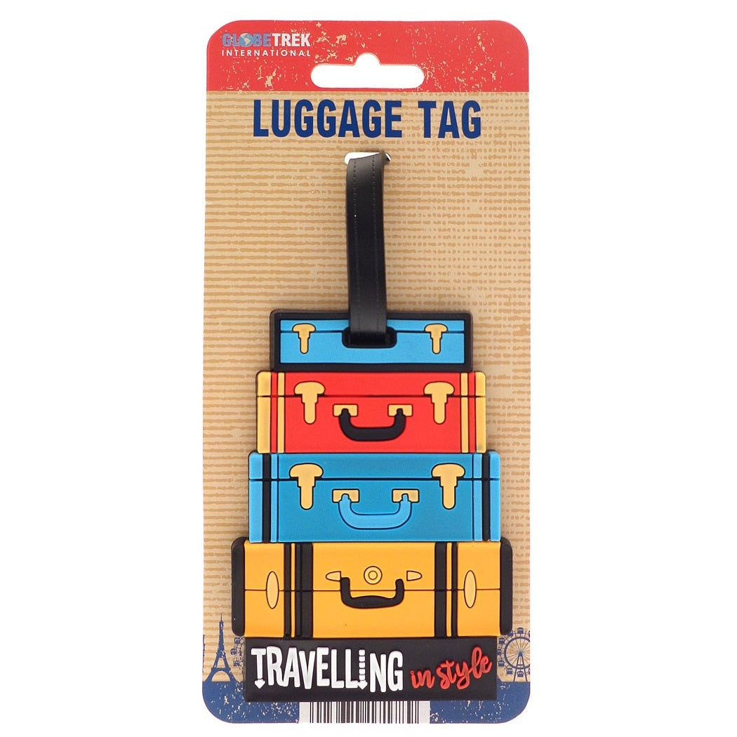 Globetrek HWP171796 Travel Luggage Tag - Assorted - Premium Travel Goods from Beamfeature Limited - Just $1.99! Shop now at W Hurst & Son (IW) Ltd
