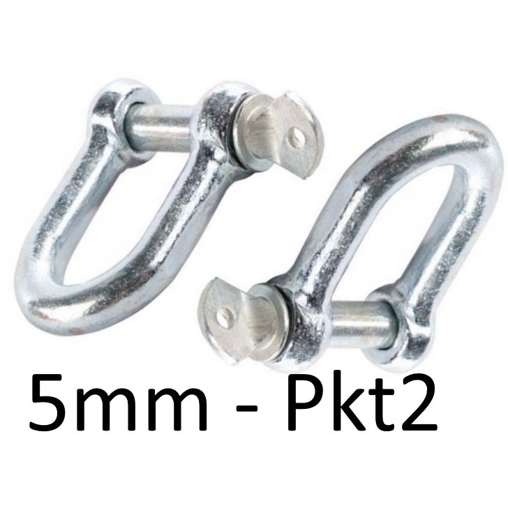 Chain Products Dee Shackle BZP - Various Sizes - Premium Shackles from Chain Products - Just $1.4! Shop now at W Hurst & Son (IW) Ltd