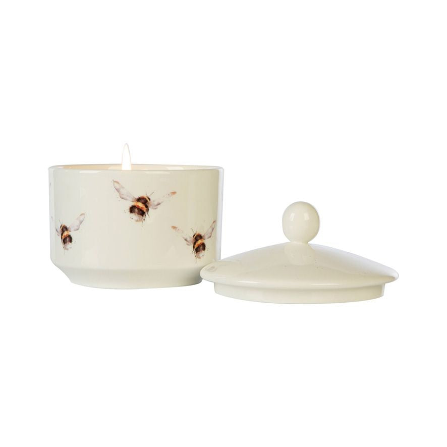 Wrendale Designs WR0301 Scented Candle Trinket Pot - Hedgerow - Premium Scented Candles from Wax Lyrical Ltd - Just $23.99! Shop now at W Hurst & Son (IW) Ltd