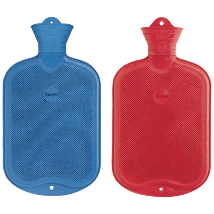 Ashley HW151 Hot Water Bottle - Blue or Red - Premium Hot Water Bottles from HAMBLE - Just $6.5! Shop now at W Hurst & Son (IW) Ltd