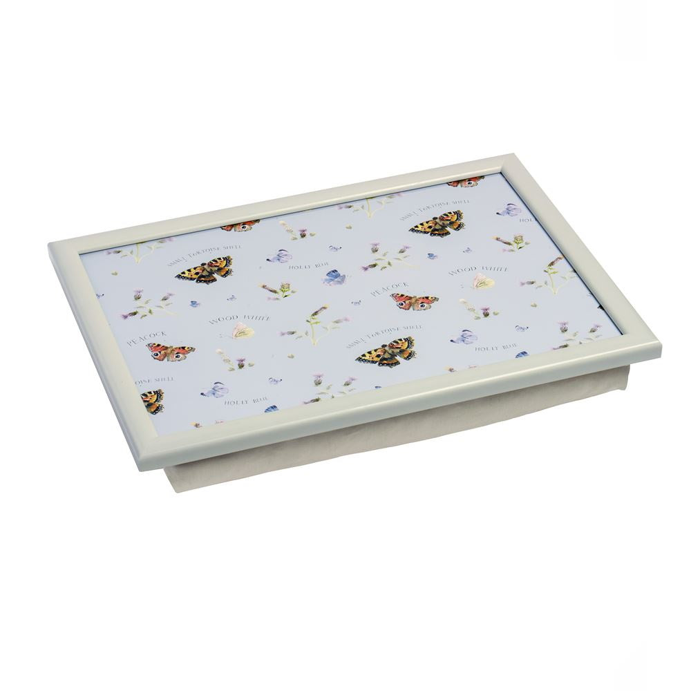 Stow Green 2108CB Lap Tray 435mm x 325mm - Country Butterflies - Premium Trays from Stow Green - Just $15.7! Shop now at W Hurst & Son (IW) Ltd