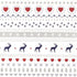 Home Fashion 612015 3 Ply Napkins Pkt20 - Winter Pattern White - Premium Napkins / Serviettes from STOW GREEN - Just $3.5! Shop now at W Hurst & Son (IW) Ltd