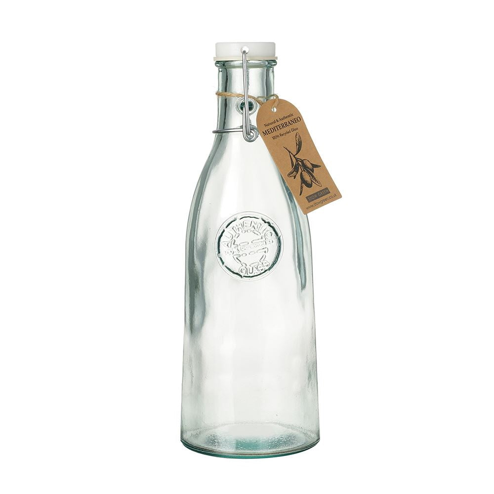 Stow Green SG2908 Mediterraneo Bottle 1000ml with Swing Top - Premium Jars & Bottles from eddingtons - Just $8.99! Shop now at W Hurst & Son (IW) Ltd