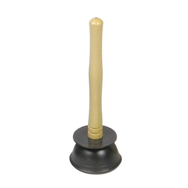 Buffalo 1018-2 Medium Rubber Force Cup Plunger Wooden Handle - Premium Plungers from Buffalo - Just $6.7! Shop now at W Hurst & Son (IW) Ltd