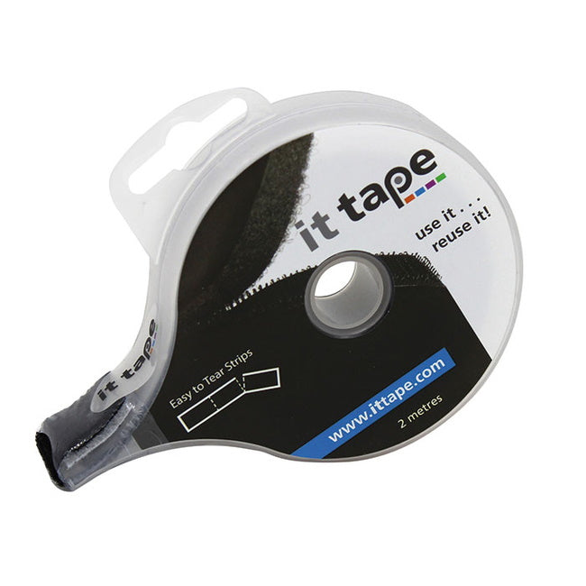 It Tape Dispenser with 2Mtrs of Hook and Loop It Tape - Various Colours - Premium Hook and Loop Tape from It Tape - Just $6.95! Shop now at W Hurst & Son (IW) Ltd