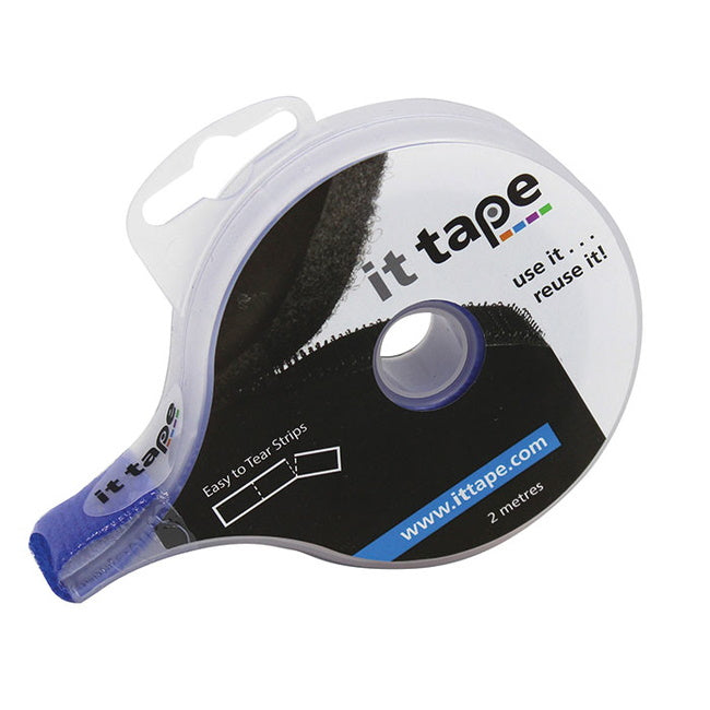 It Tape Dispenser with 2Mtrs of Hook and Loop It Tape - Various Colours - Premium Hook and Loop Tape from It Tape - Just $6.95! Shop now at W Hurst & Son (IW) Ltd