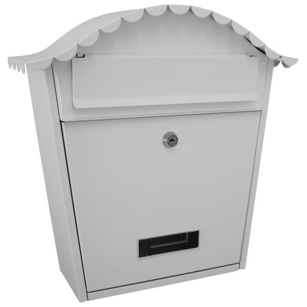 Manor Reproductions 4007 Bloomsbury Postbox - White - Premium Postboxes from Manor Reproductions - Just $28.99! Shop now at W Hurst & Son (IW) Ltd