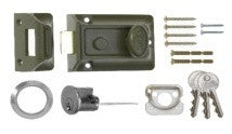 Era 135-82Sc Rim Cylinder Nightlatch Satin Chrome Door Locks ERA Brand_ERA Collections_Door Locks / Bolts Door Locks Door Locks & Bolts Google Product Locks Padlocks & security Product Type_Door Locks