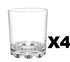 Ravenhead Hobnobs Mixer Glasses - pack of 4 - Premium Drinking Glasses from Ravenhead - Just $5.60! Shop now at W Hurst & Son (IW) Ltd