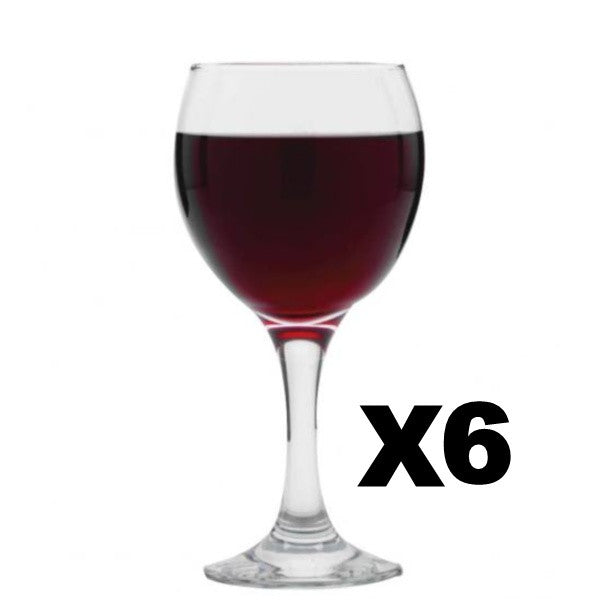 Ravenhead Essentials Wine - pack of 6 Glasses - Premium Drinking Glasses from Ravenhead - Just $10.50! Shop now at W Hurst & Son (IW) Ltd