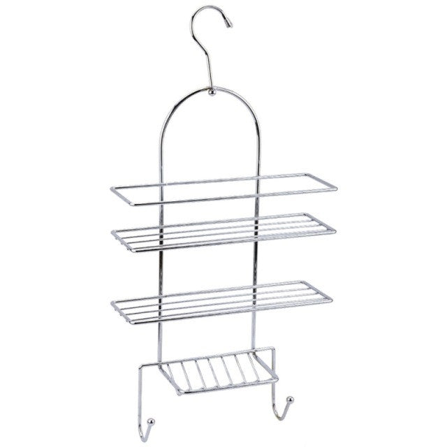 Blue Canyon BA-0422 Bathroom Rack with Hook Chrome - Premium Bathroom Accessories from Blue Canyon - Just $9.95! Shop now at W Hurst & Son (IW) Ltd