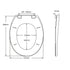 Blue Canyon TS100 Aston Duraplastic Anti-Bact Toilet Seat White Toilet Seats Blue Canyon Bathroom Blue Canyon Brand_Blue Canyon Collections_Bathroom Dec22 Google Product Home Housewares Mark.Williams Product Type_Toilet Seats