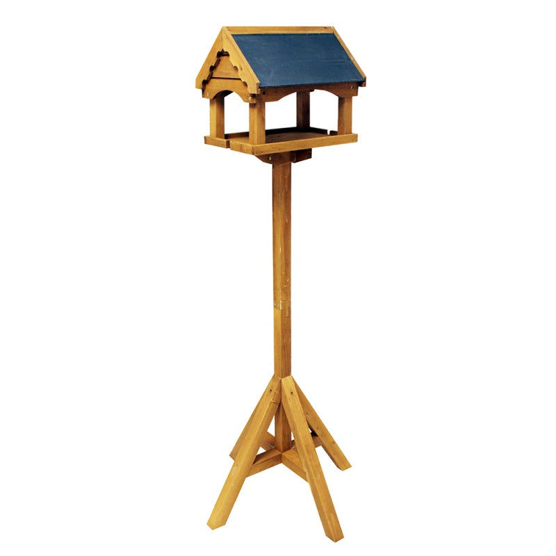 Kingfisher BFSLATE1FSC Slate Roof Bird Table - Premium Bird Tables / Houses from Kingfisher - Just $56.5! Shop now at W Hurst & Son (IW) Ltd