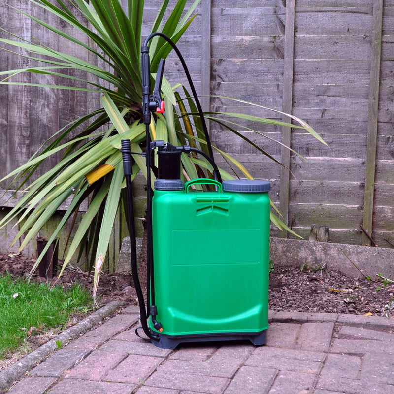 Kingfisher Garden PS16 Backpack Pressure Sprayer 16Ltr Green - Premium Pressure Sprayers from Kingfisher - Just $28.99! Shop now at W Hurst & Son (IW) Ltd
