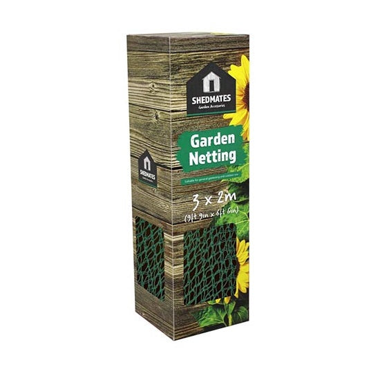 Shedmates GSNETT2 Plastic Mesh Garden Netting 3Mtr x 2Mtrs Netting Shedmates Bonningtons Brand_Shedmates Collections_Netting / Wire Mesh Garden Tools & Equipment Google Product Netting & Wire Mesh Product Type_Netting Shedmates