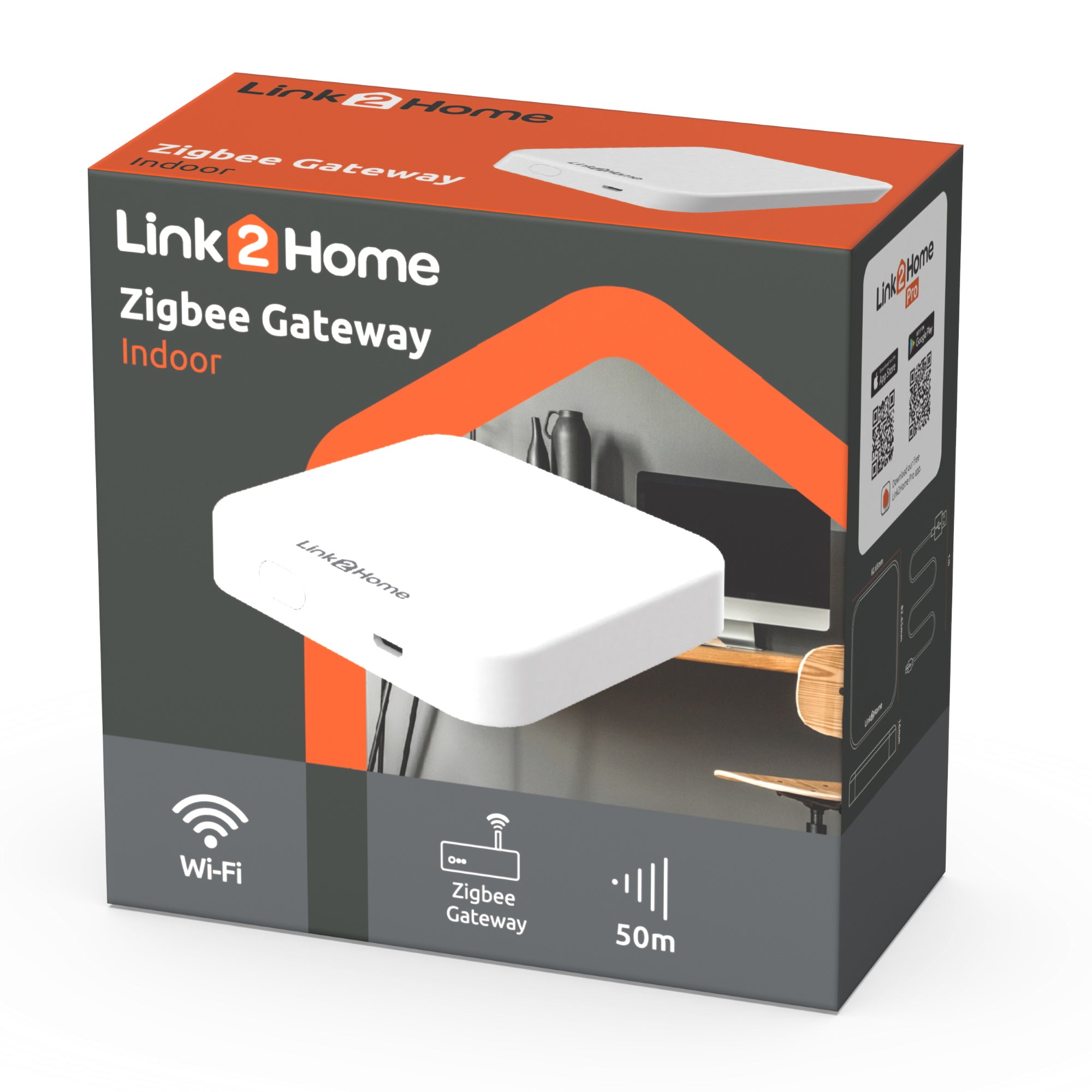 Link2Home L2H-ZGBEGWAY Smart Zigbee Gateway - Premium Outdoor Lights from Link2Home - Just $22.99! Shop now at W Hurst & Son (IW) Ltd
