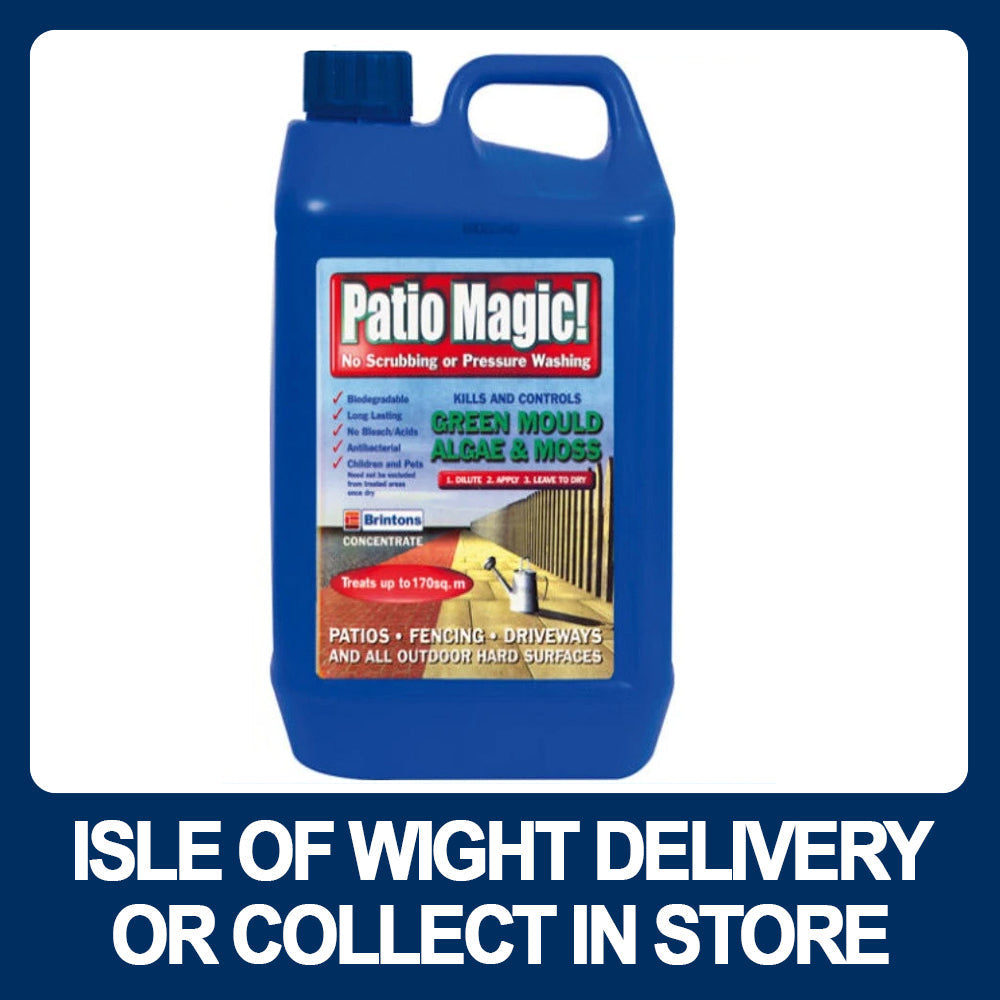 Patio Magic - Premium Outdoor Cleaner / Restorer from W Hurst & Son (IW) Ltd - Just $13.99! Shop now at W Hurst & Son (IW) Ltd