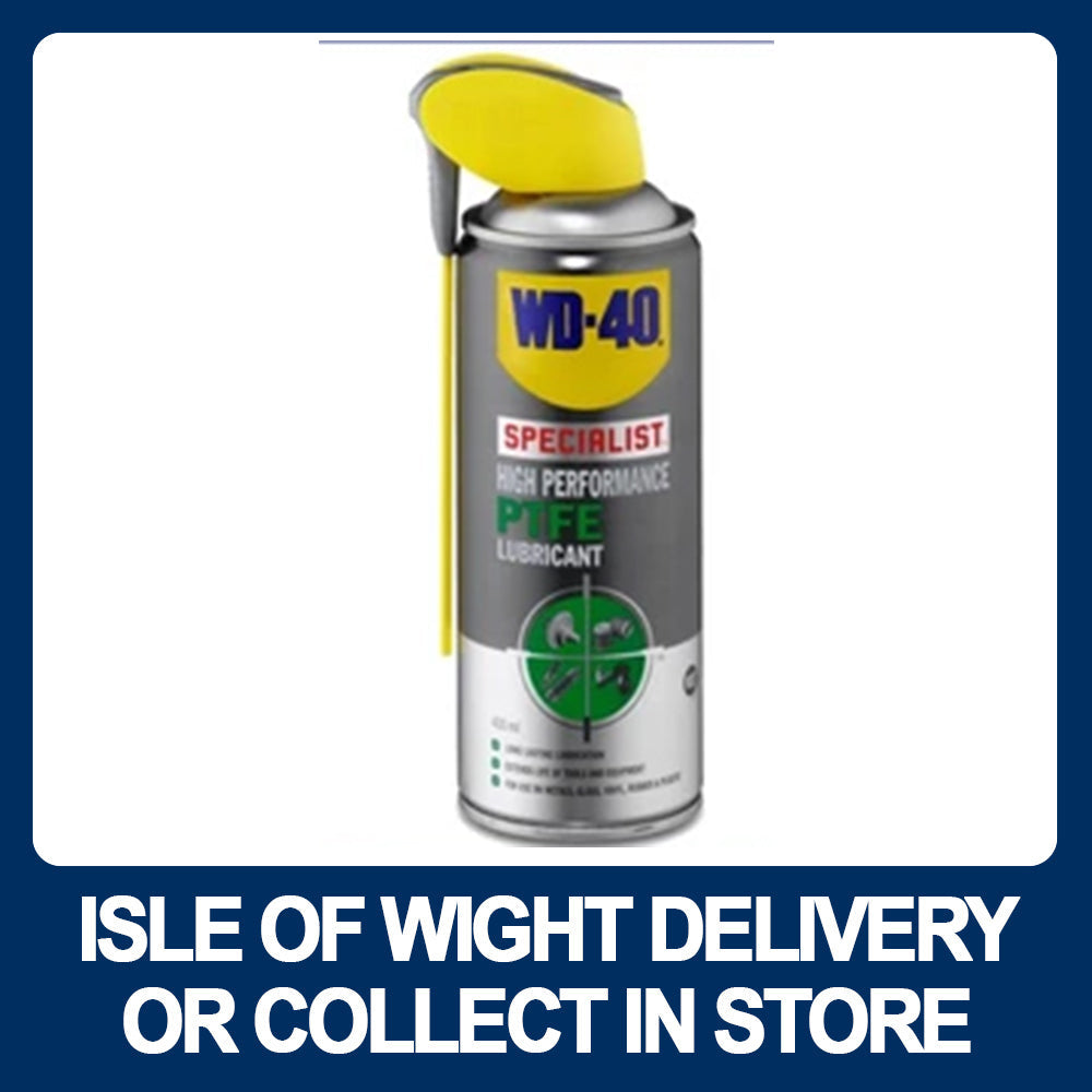 WD-40 Specialist 44396 High Performance PTFE Lubricant 400ml - Premium Lubricants from WD40 Company Ltd - Just $9.35! Shop now at W Hurst & Son (IW) Ltd