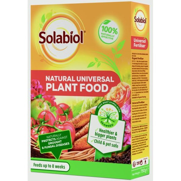 Solabiol 553591UKa Natural Universal Plant Food 800g - Premium Plant Food from SBM Life Science Ltd - Just $3.95! Shop now at W Hurst & Son (IW) Ltd