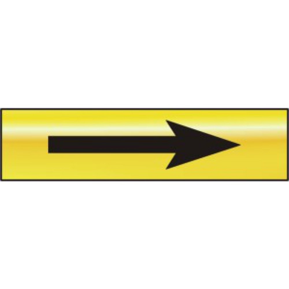 Centurion 6028 Arrow Symbol Gold Sign - 200 x 50 - Premium Signs / Numbers from Centurion - Just $3.4! Shop now at W Hurst & Son (IW) Ltd