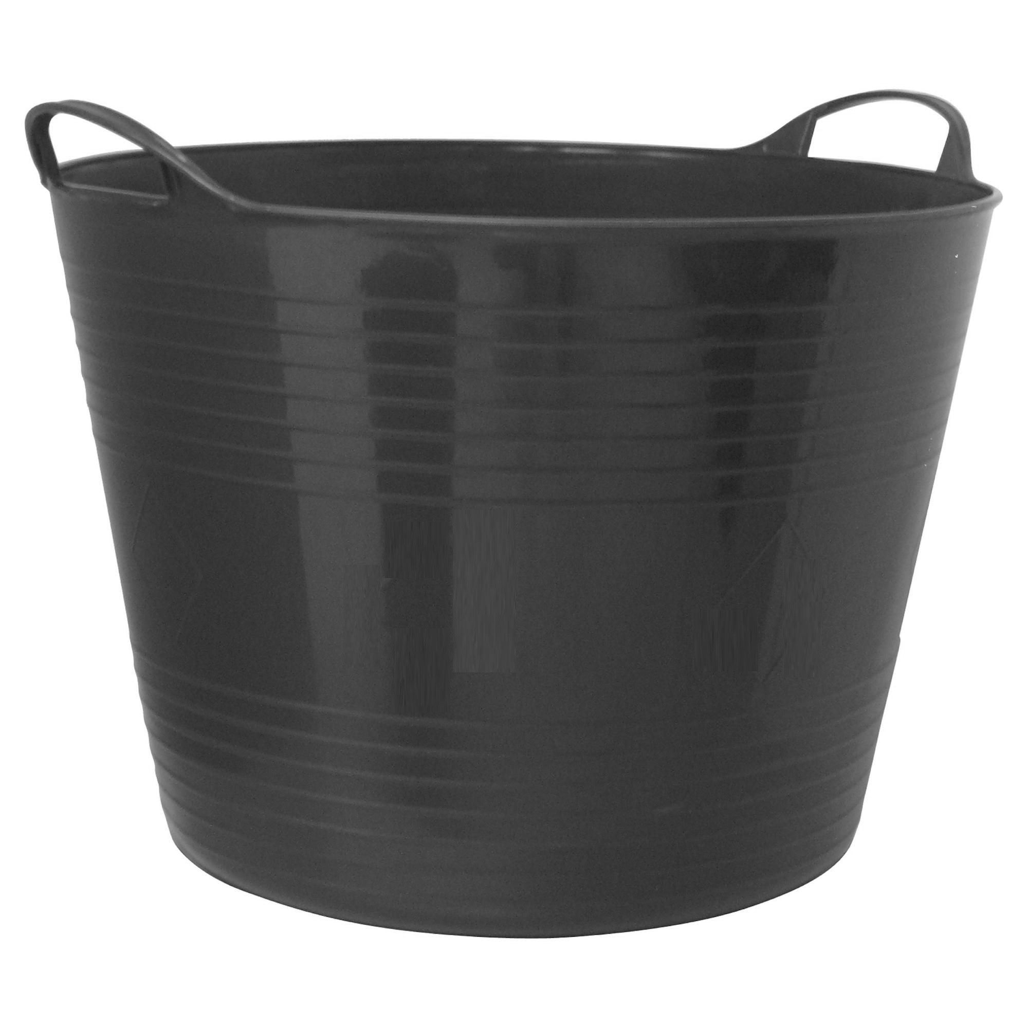 Airflow PB1006L 42 litre Rubble Trug Black - Premium Tubs / Trugs from Airflow - Just $6.25! Shop now at W Hurst & Son (IW) Ltd