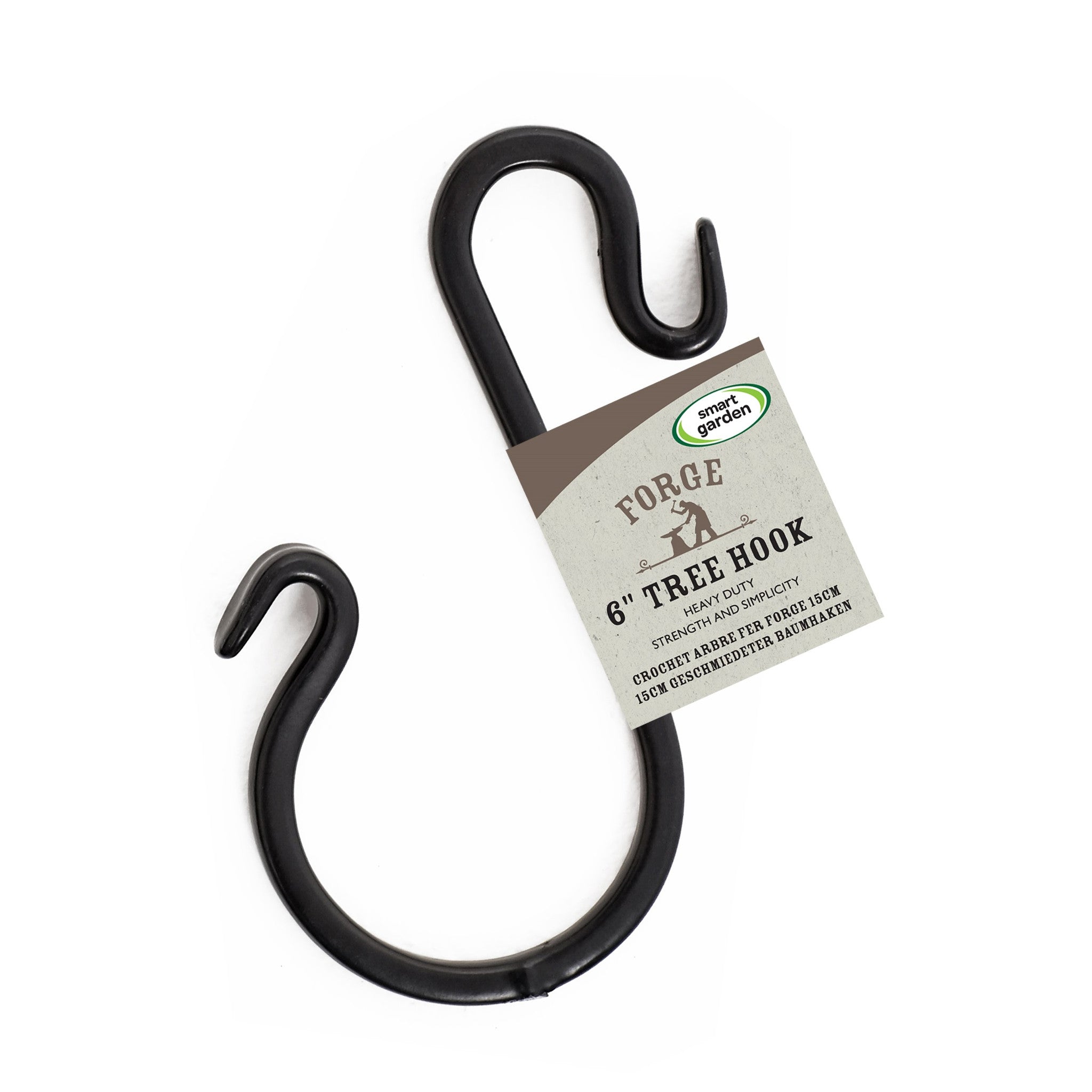 Forge Square Hooks Black - Various Sizes  Buy Baskets/Planters/Pots from  Forge6.95 – W Hurst & Son (IW) Ltd