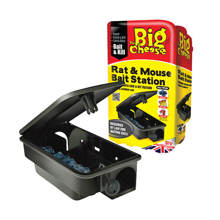 The Big Cheese STV179 Rat & Mouse Bait Station - Premium Rodent from STV - Just $10.99! Shop now at W Hurst & Son (IW) Ltd