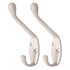 Headbourne HK0221B Standard Hat & Coat Hooks White Pkt2 Hat / Coat Hooks Headbourne Brand_Headbourne Brand_Select Hardware Collections_Hat / Coat Hooks Feb22 Google Product Hat & Coat Hooks Headbourne Ironmongery Mark.Williams Product Type_Hat / Coat Hooks Product Type_Robe Hooks Robe Hooks Select Hardware Tools