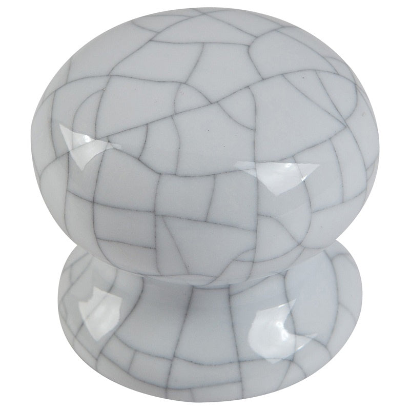 Headbourne HA0508B Crackled Ceramic Knob 35mm Pkt1 Cupboard Knobs Headbourne Brand_Headbourne Brand_Select Hardware Collections_Security / General Ironmongery Feb22 Google Product Headbourne Ironmongery Mark.Williams Product Type_Cupboard Knobs Security & General Ironmongery Select Hardware Tools