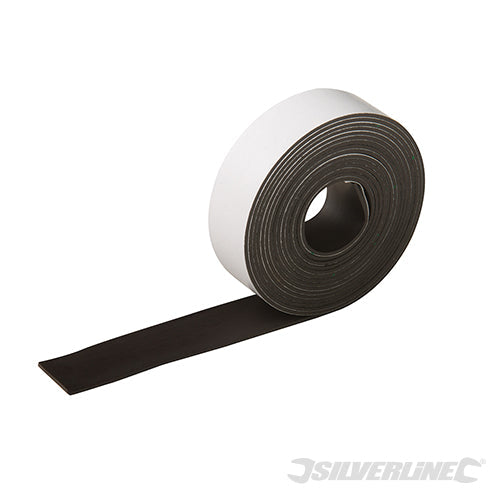 Silverline 703514 Magnetic Tape 25mm x 3Mtrs - Premium Magnet from Silverline - Just $6.5! Shop now at W Hurst & Son (IW) Ltd
