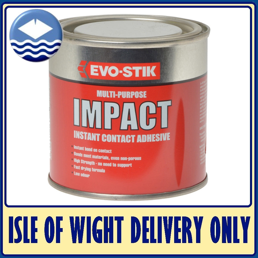 Evo-Stik Impact Adhesive - Various Sizes - Premium Grab Adhesives from Evo-Stik - Just $4.79! Shop now at W Hurst & Son (IW) Ltd